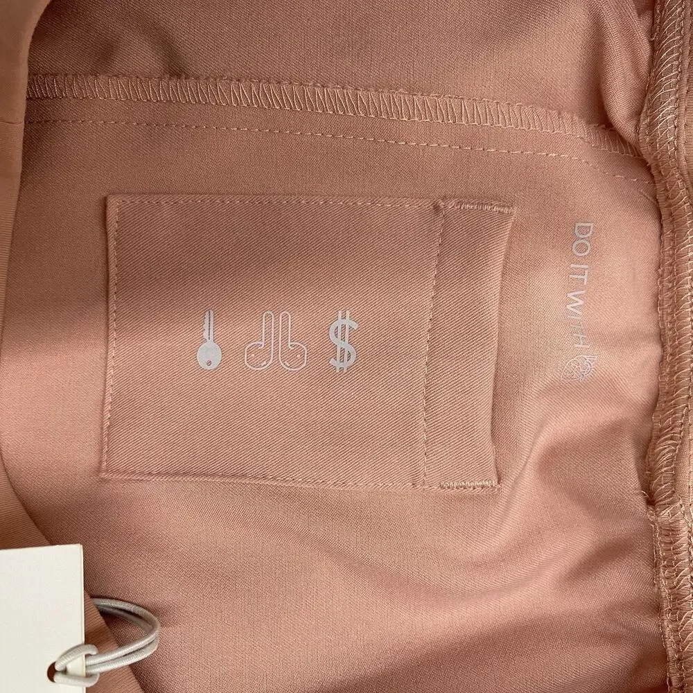 FIGS Axim Cargo Scrub Pants Mens Small Short PO 5751 Pink Sand Medical Nurse NWT
